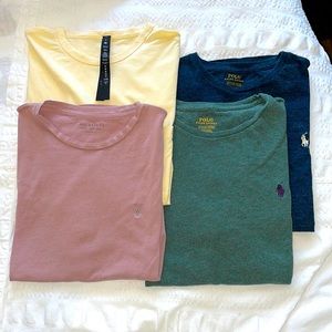 LULULEMON, ALL SAINTS, POLO                 4 COUNT MENS T SHIRT BUNDLE 👚👕👚👕